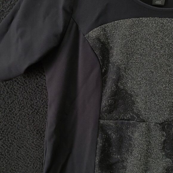 Lane Bryant Womens Dress Multicolor Size 16 Rayon Blend Stretch Lace Side Zip - Picture 11 of 12